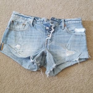 Levi's cutoff shorts